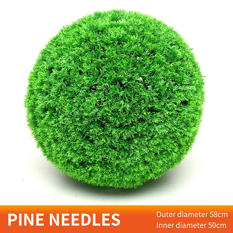 boule de gazon artificiel décoration intérieure plante verte - vue 35 sur 36