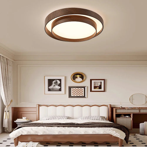 plafonnier à spectre complet avec protection des yeux design wabi-sabi