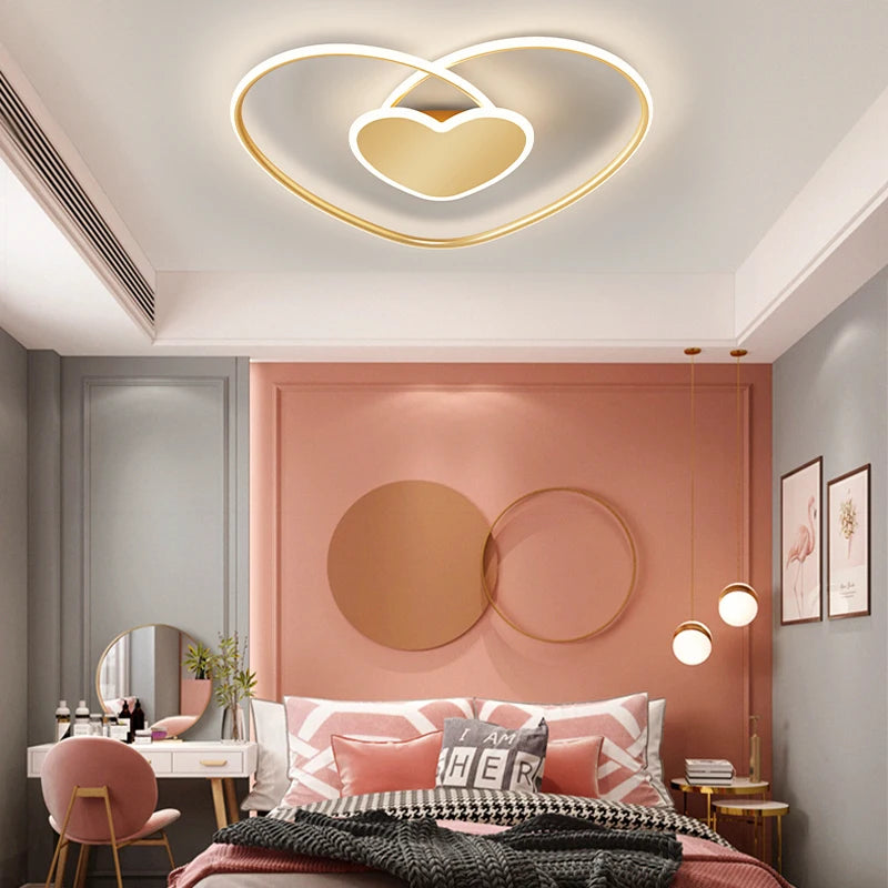 plafonnier led décoratif pour intérieur moderne et élégant - vue 6 sur 10