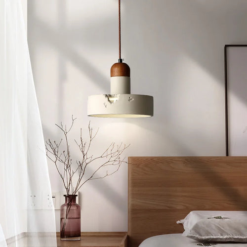 Suspension en ciment de chevet design