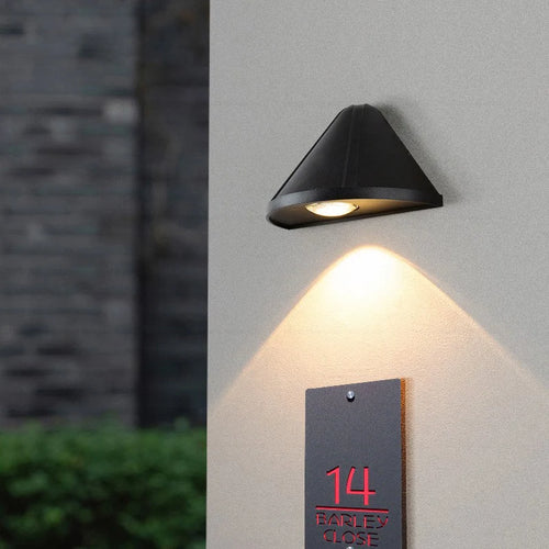 Applique murale LED lumière extérieure intérieure étanche IP65 porche jardin applique applique balcon terrasse décoration éclairage lampe