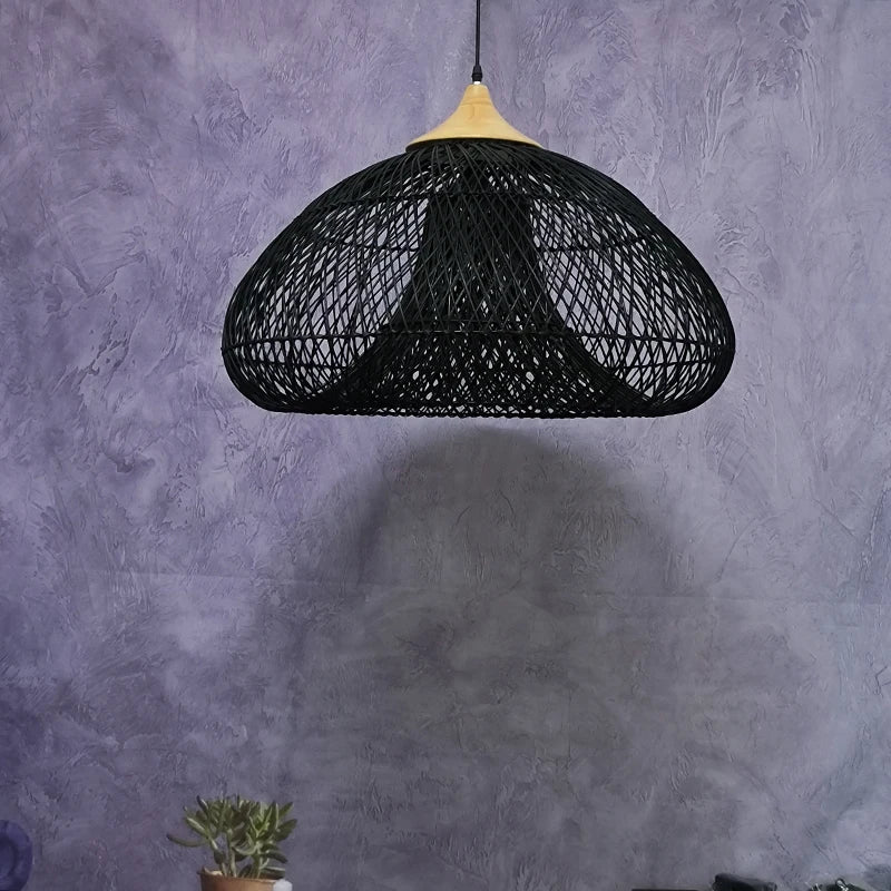 Suspension vintage d'Asie du Sud-Est Lampes en rotin de haute qualité Salle à manger Restaurant Cuisine Luminaires Loft Luminaires