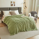 Plaid couverture flanelle polaire douce chaude salon lit