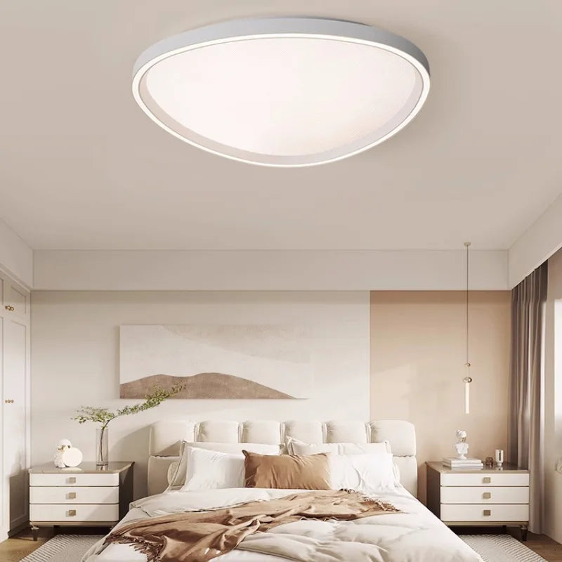 lustre led moderne minimaliste galvanisé protection yeux - vue 5 sur 12