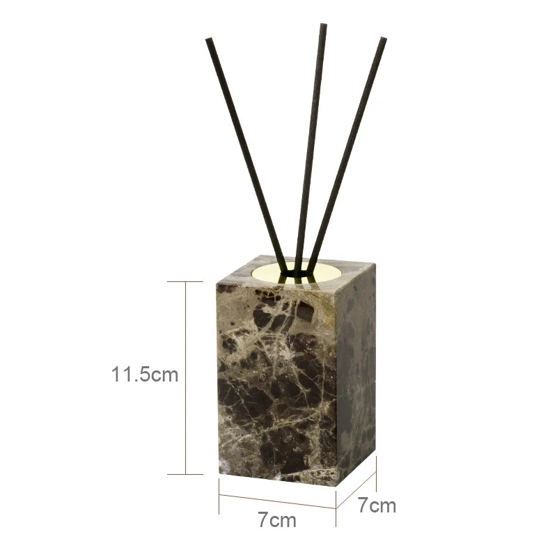 accessoires de salle de bain en marbre naturel ensemble luxe - vue 13 sur 27