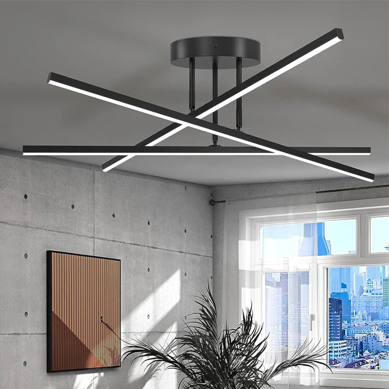 plafonnier led design nordique moderne salon salle manger chambre coucher 2023