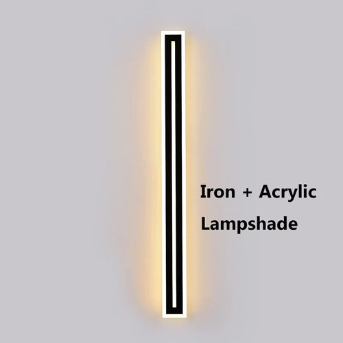 applique murale led étanche moderne adaptée pour extérieur