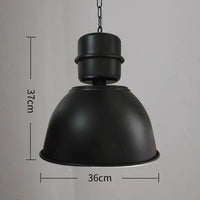 Suspension de style industriel