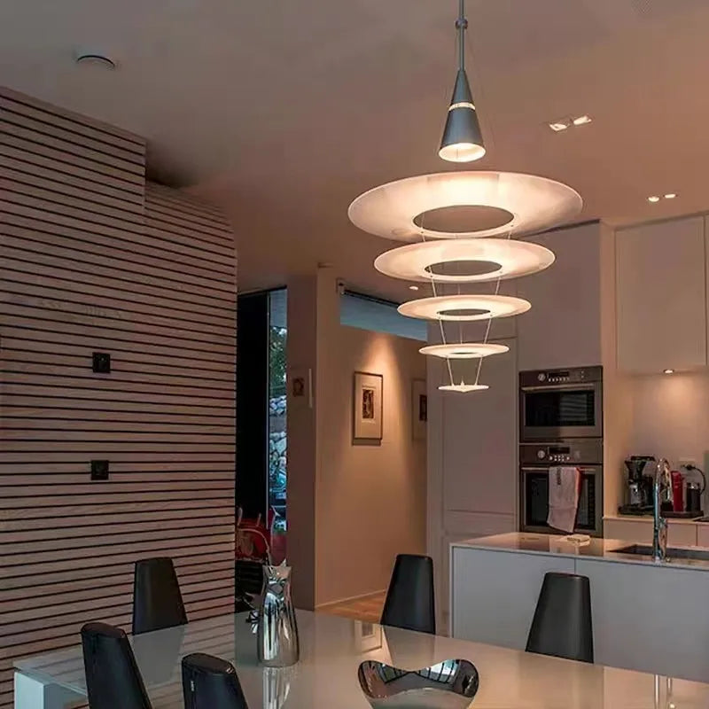 suspension enigma design ovni lévitation éclairage art décoration - vue 5 sur 10