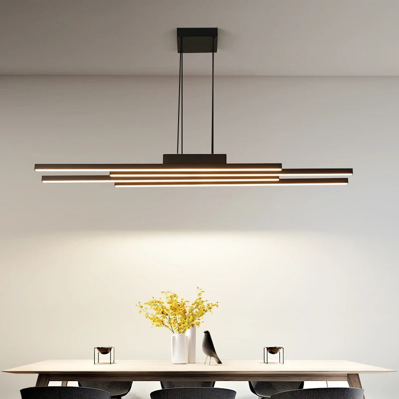 lustre moderne design nordique lumineux pour bar et restaurant - vue 6 sur 9