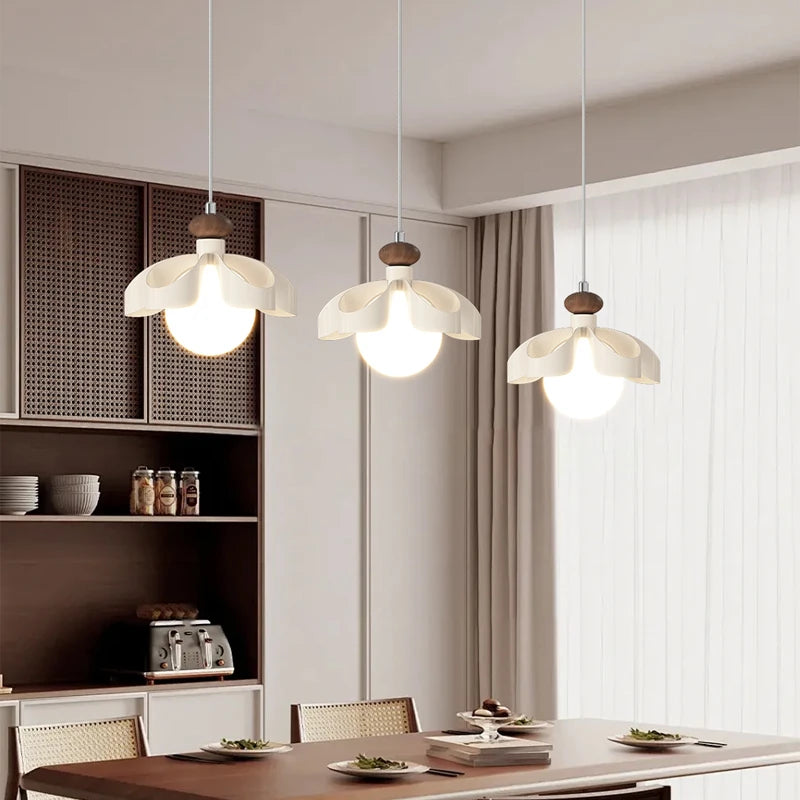 lustre médiéval rétro en bois massif pour intérieur et extérieur - vue 4 sur 8