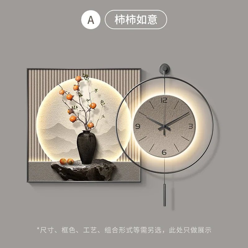 horloge murale au design unique et esthétique pour décoration moderne - vue 12 sur 12