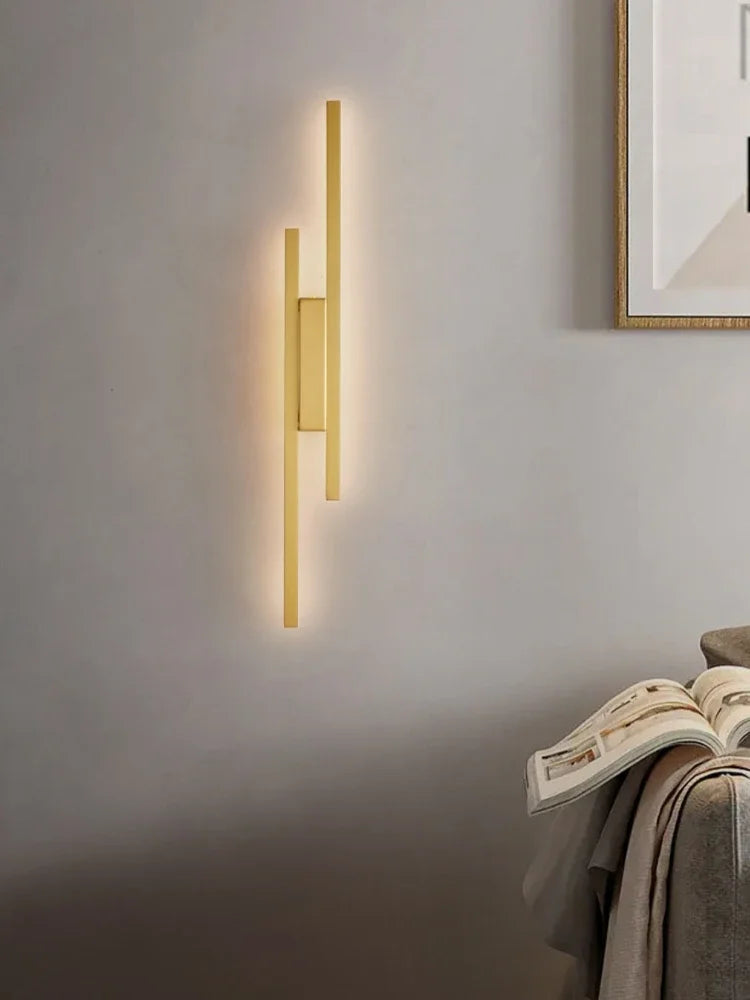 applique murale en cuivre pour décoration moderne et créative - vue 5 sur 12