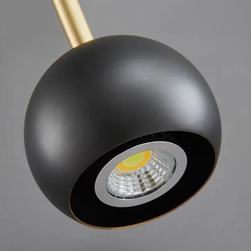 Art déco cuivre applique murale salon chambre Restaurant minimaliste applique lampe GU10 ampoule en laiton