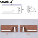 applique murale moderne avec chargeur sans fil éclairage nuit usb