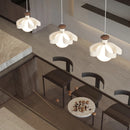 lustre médiéval rétro en bois massif pour intérieur et extérieur