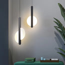 suspension led modernes avec appliques acryliques