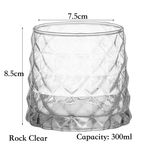 verres a whisky design facette resistants maison