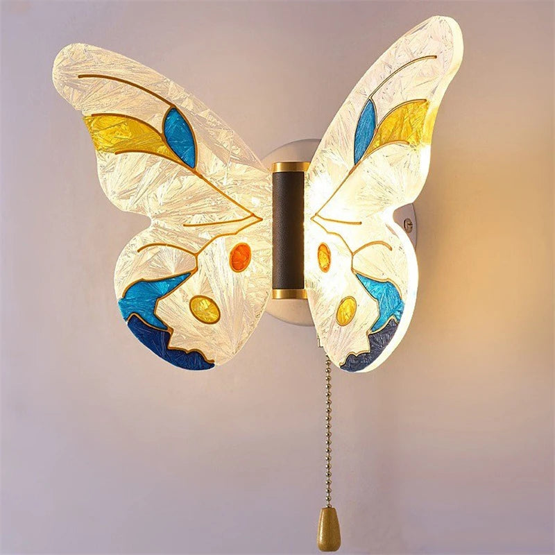 applique murale papillon décorative design nordique pour intérieur moderne - vue 5 sur 7