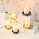 bougeoirs artistiques en fer pour mariage et décoration festive
