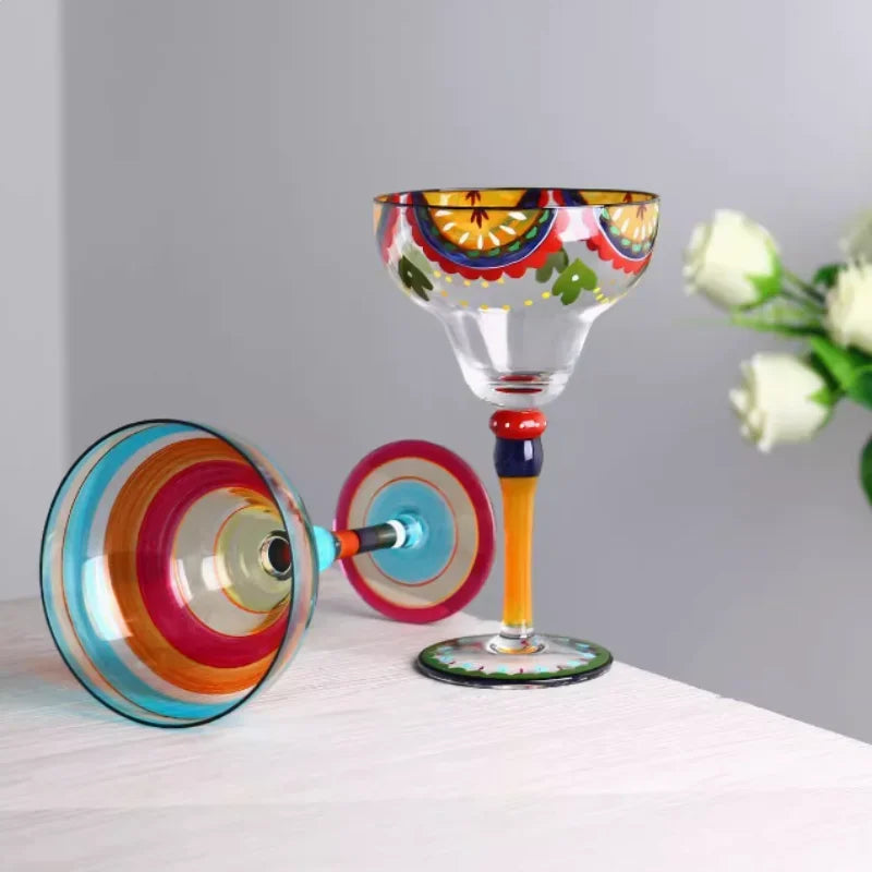 Verre cocktail fait main 330ml style festif bar