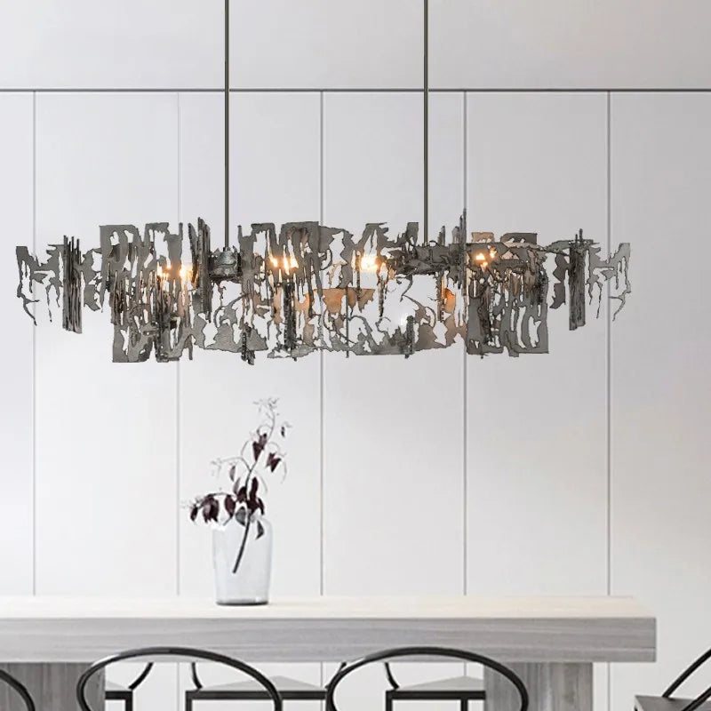 lustre post-moderne artistique pour restaurant éclairage décoratif de table - vue 3 sur 6