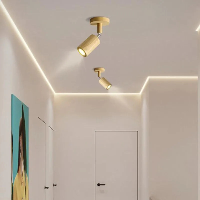 Moderne Simple applique plafonnier salon chambre chevet allée escaliers applique maison intérieur réglable projecteur lampes - vue 5 sur 9