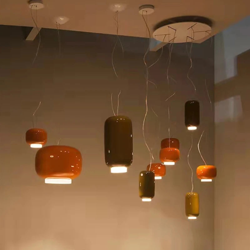 suspension moderne avec cordon réglable pour magasin - vue 3 sur 10