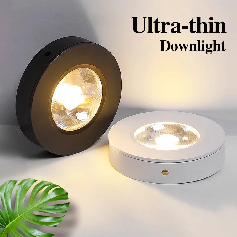 spot rond ultra fin led pour vitrine et intérieur - vue 4 sur 9