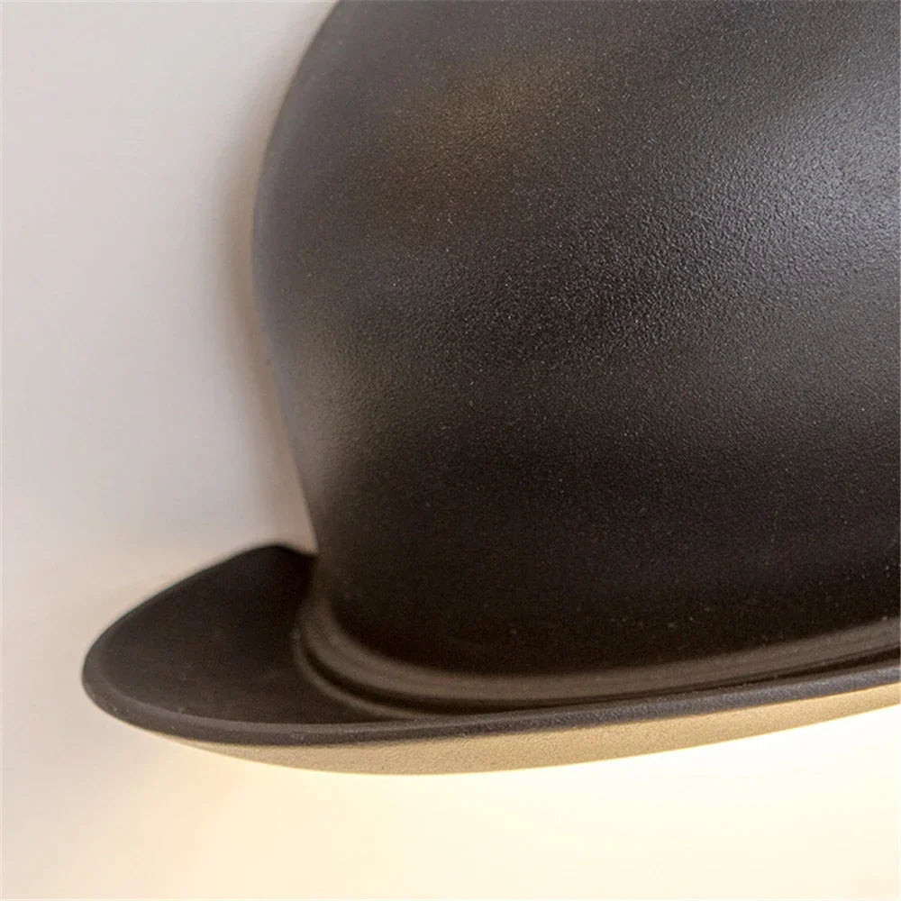 Applique murale LED étanches avec chapeau - vue 6 sur 8