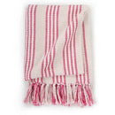 Plaid coton chevrons doux confortable pour salon chambre