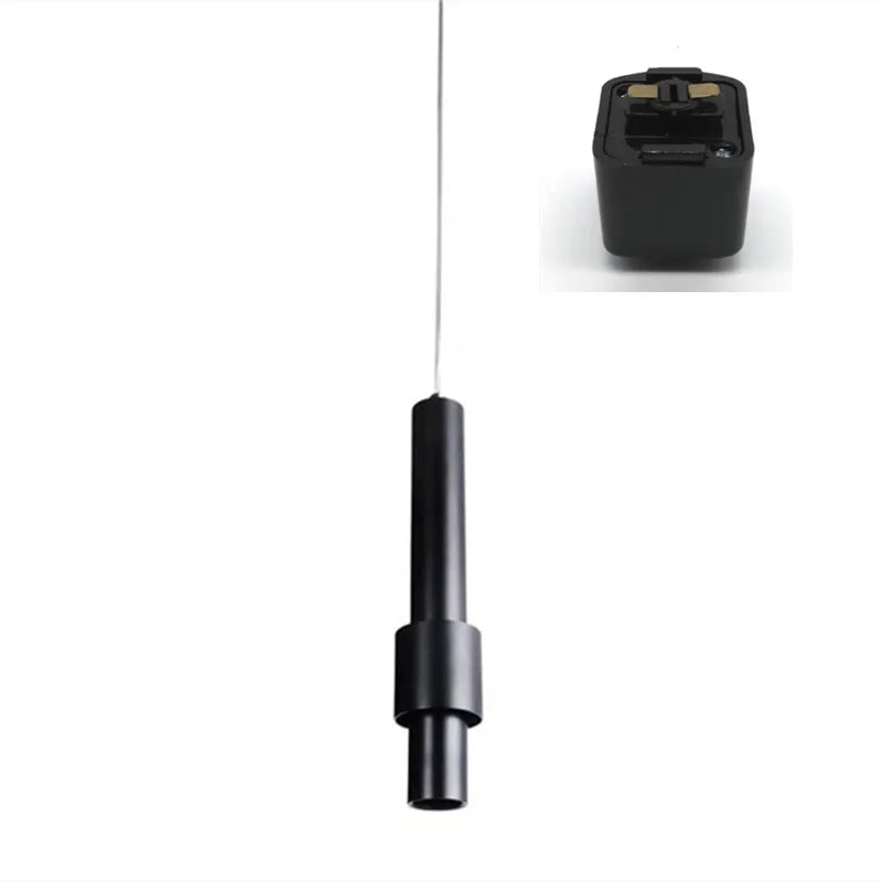 suspension à led nordique tube long éclairage intérieur dimmable - vue 12 sur 14
