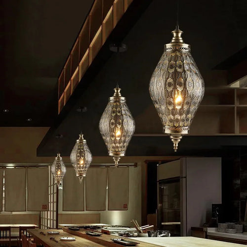 Luminaire suspendu de Style sud-est asiatique