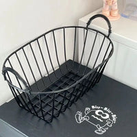 paniers à pain en fer pour rangement et décoration