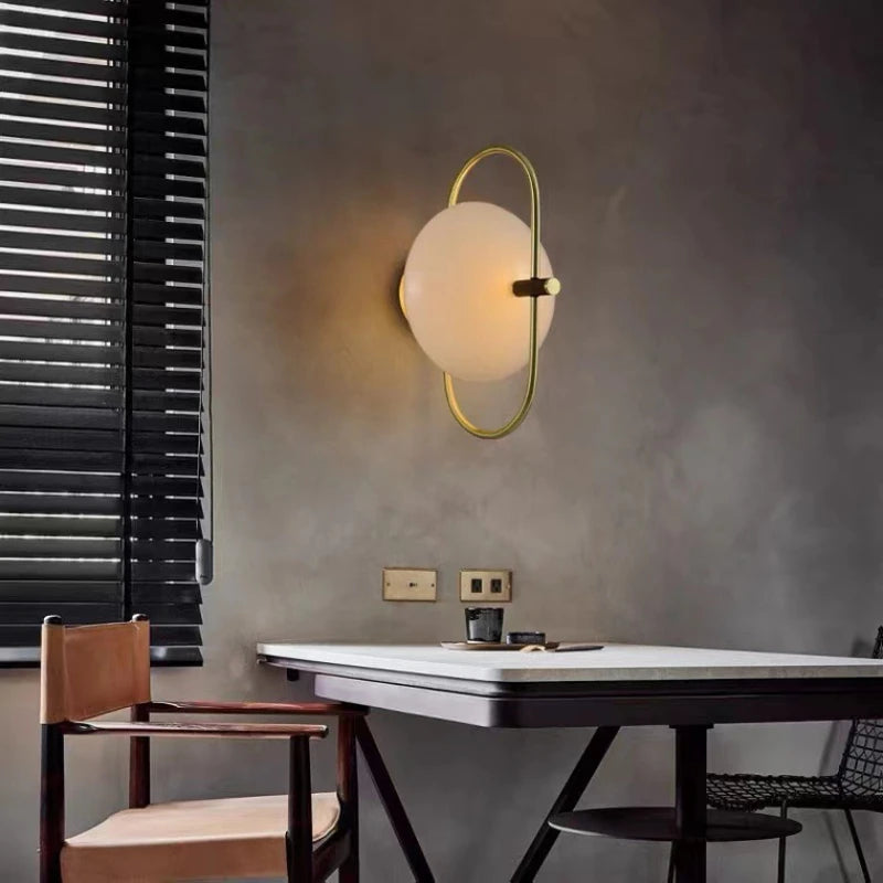 applique murale antique nordique en éclairage led décoratif - vue 3 sur 10