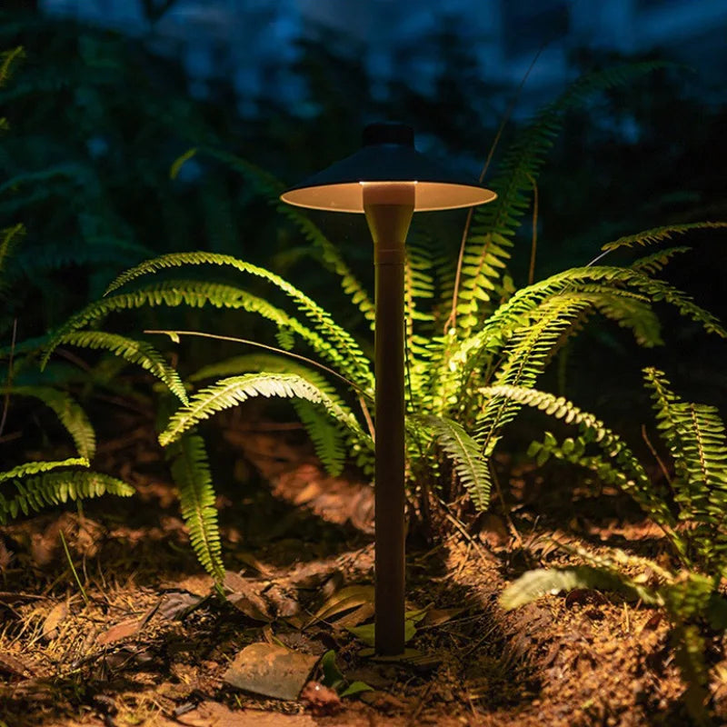 lampe LED moderne pour éclairage extérieur étanche et paysager - vue 4 sur 8