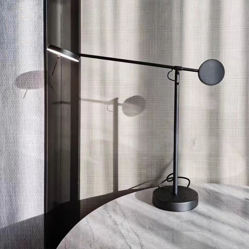 lampadaire led rotatif minimaliste lampe de lecture debout - vue 5 sur 14