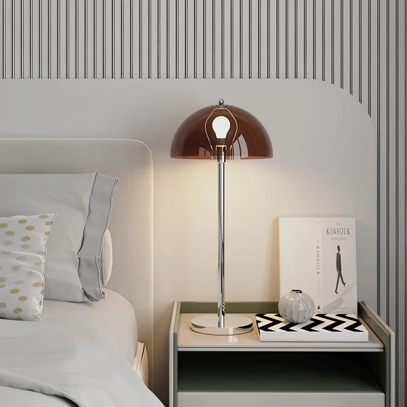 lampe à poser rétro en acrylique pour décoration d'ambiance - vue 4 sur 23