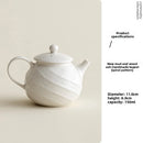 Théière kung fu céramique émaillée filtre infusion maison