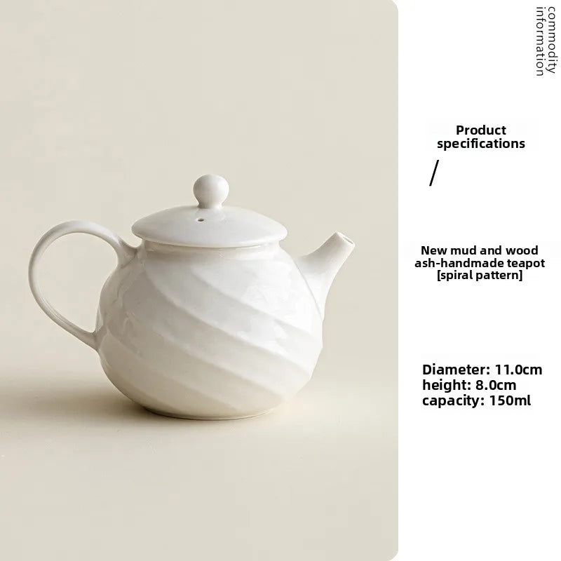 Théière kung fu céramique émaillée filtre infusion maison