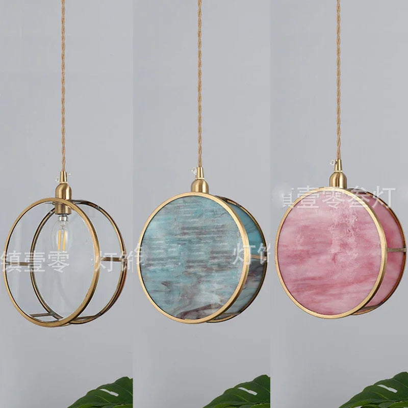 suspension en verre créative style nordique pour décoration intérieure - vue 7 sur 9