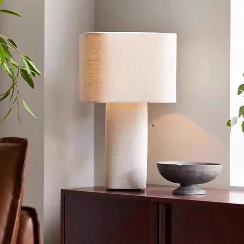 lampadaire hensley wabi sabi tissu artistique pour décoration intérieure - vue 5 sur 10