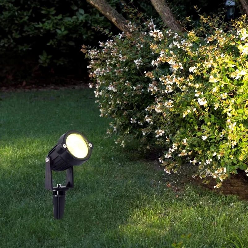 lampe de jardin led étanche pour éclairage extérieur - vue 8 sur 10