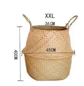 panier en osier suspendu pour fleurs ou rangement - vue 14 sur 16