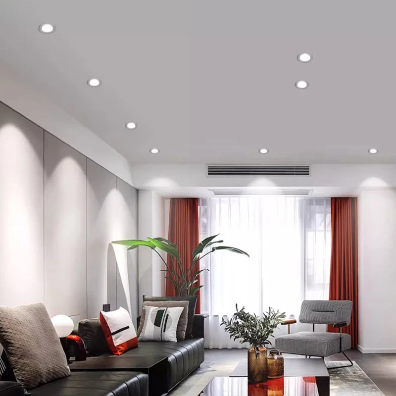 spot encastré carré mini led pour éclairage intérieur - vue 3 sur 6