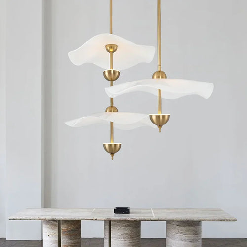 suspension moderne en led pour décoration intérieure élégante