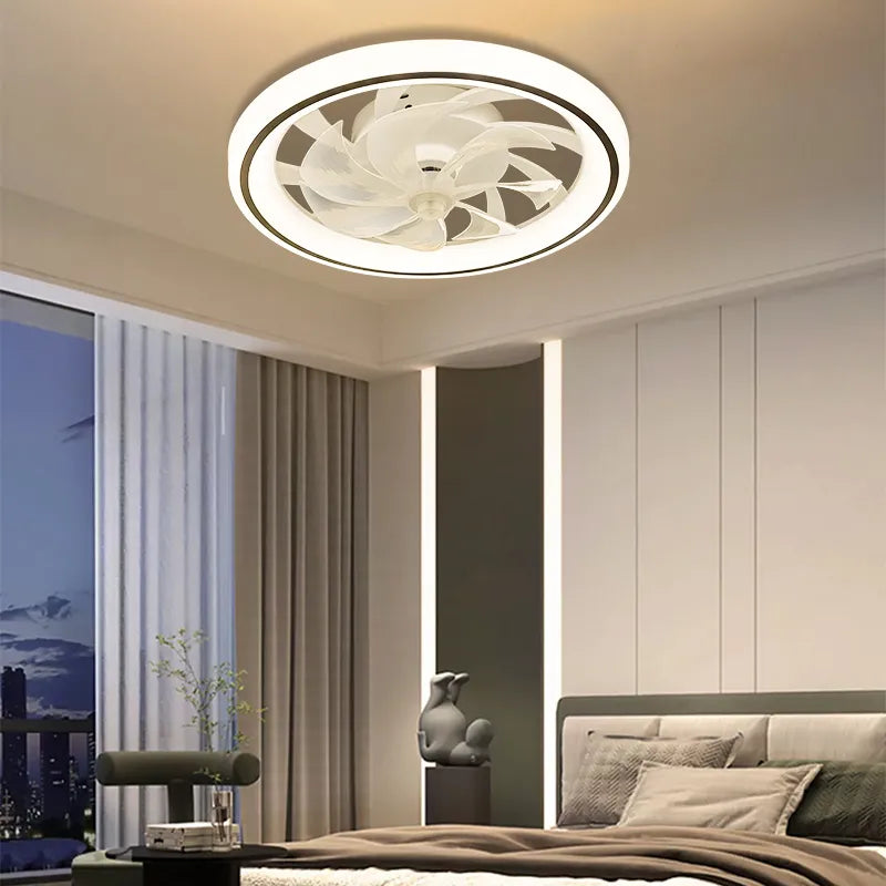 Ventilateur de plafond intelligent avec lumières - vue 3 sur 8