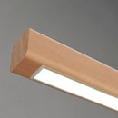 applique murale led en bois nordique à gradation