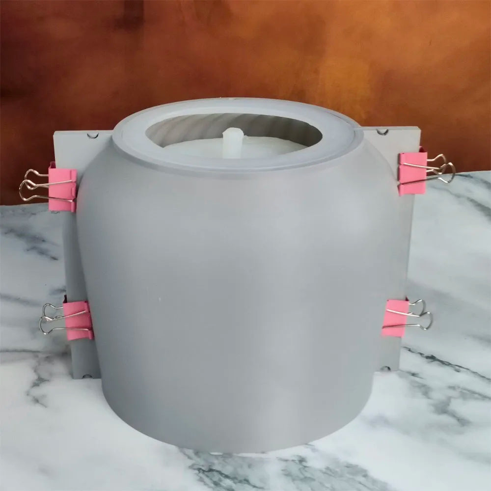 moule en silicone pour pot de fleurs en béton - vue 5 sur 13