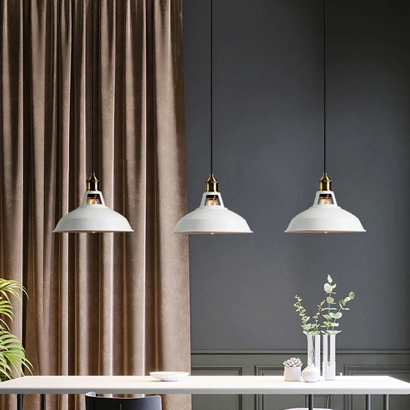 Nordique loft suspension Vintage lustre suspension lampe moderne suspension plafonniers LED Restaurant salon décoration